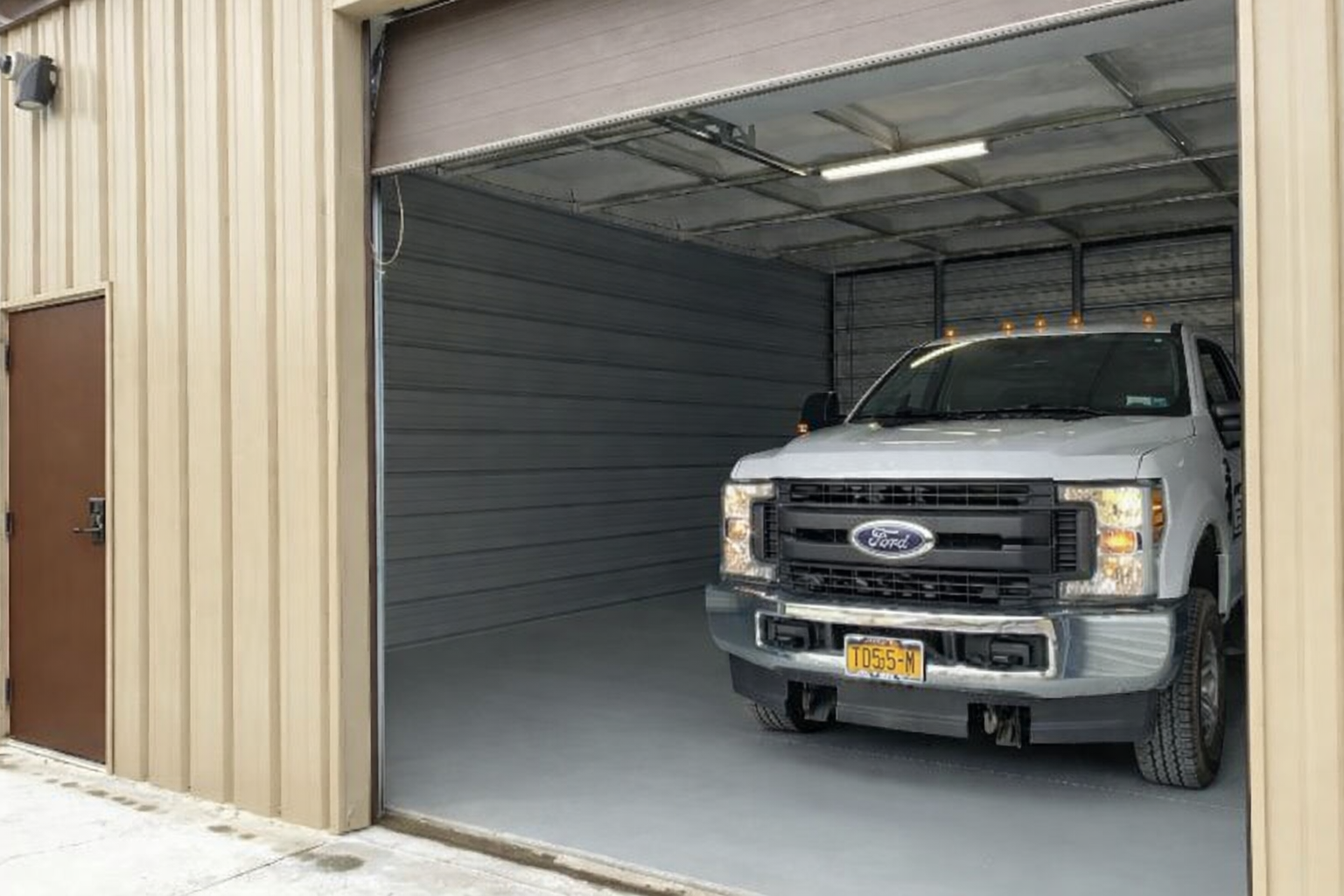 drive up climate control storage at B&C Storage